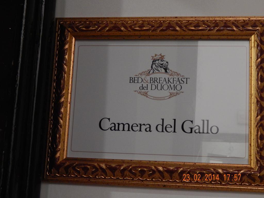 B&B Del Duomo Messina Buitenkant foto